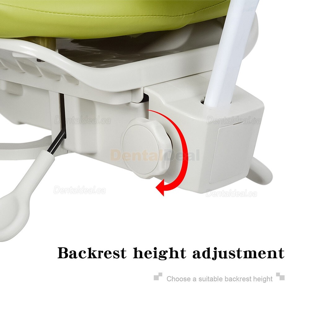 QY-MDS-E3 Dental Microscope Operator Stool Ergonomic Dentist Surgeon Stool PU Leather